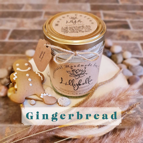 Gingerbread Soy Wax Candle - LillyBella Limited