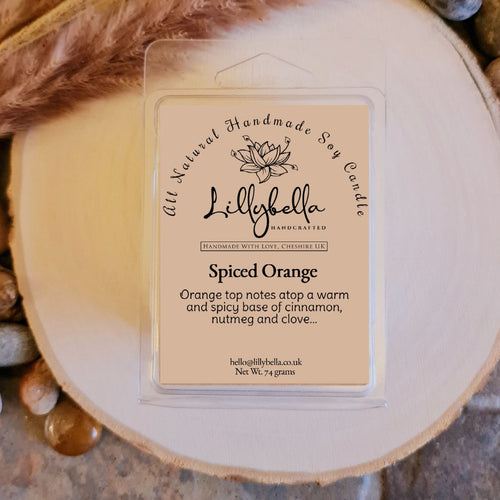 Spiced Orange Soy Wax Melt - LillyBella Limited